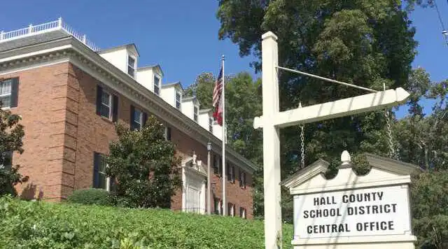 Hall County Schools Central Office Government building