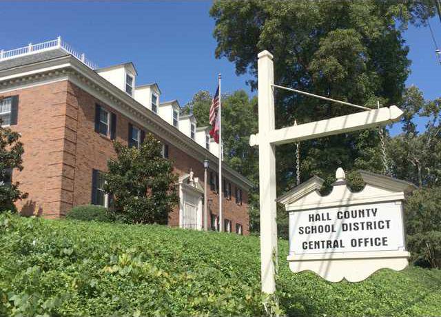 Hall County Schools Central Office Government building
