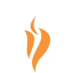 THE FEDERAL WARNING: U.S. Department of Education Clarifies That Passive Consent Screeners Used by Hall County School District Are Illegal 1 The official orange flame logo symbol of the Hall County School District on a clean white background.
