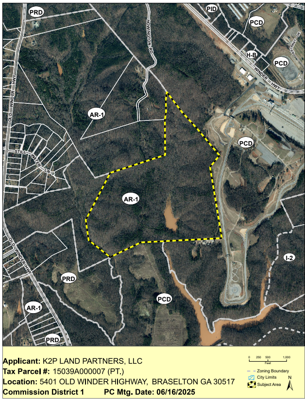 District 1: 5401 Old Winder Hwy 3 Residential Industrial Old Winder Hwy