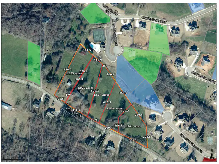 5684 Bethel Rd Rezone to Minor Subdivision District 3