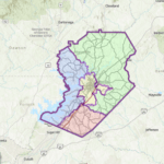Will Hall County Commission fill Empty Seat on Planning Commission? 1 Hall County Commission District Map