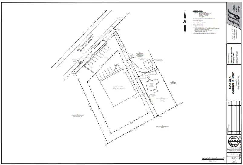 District 3: Rezone from Suburban Shopping to Light Industrial at 2630 Old Cornelia Hwy