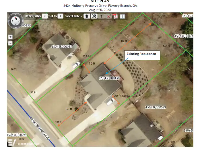 District 1: 5424 Mulberry Preserve Drive 2 District 1: 5424 Mulberry Preserve Drive Map Special Use Group Home