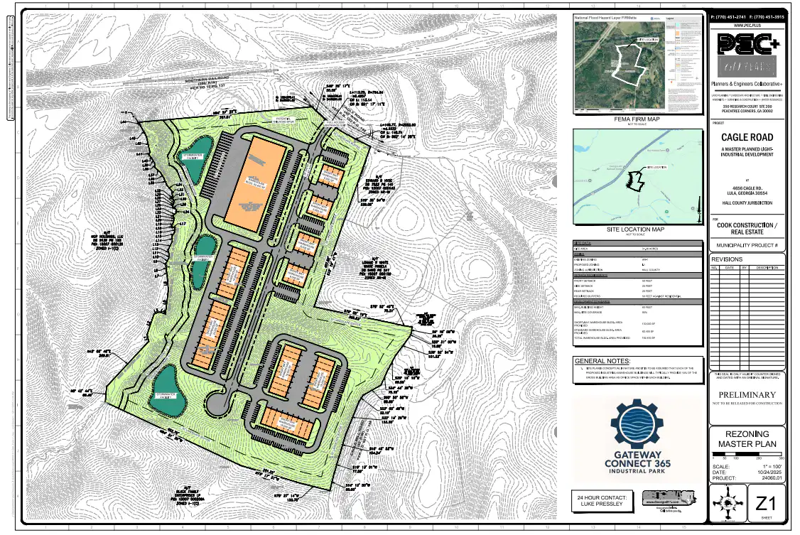 4656 Cagle Road, 5065 and 5073 Cagle Mill Road Site Plan, District 3, Gregg Poole, Rezone