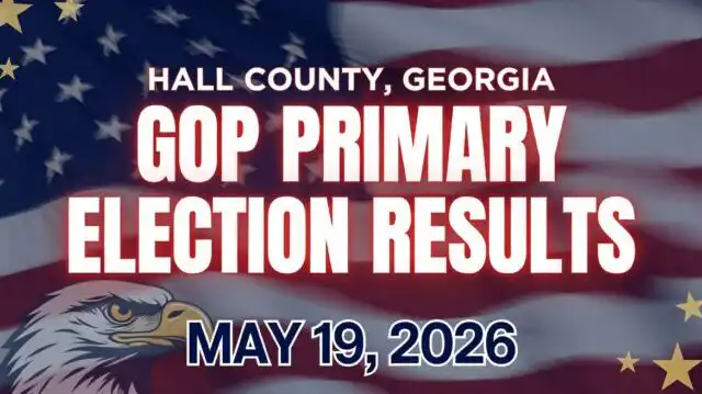 GOP Primary Results for May 19, 2026 in Hall County Results