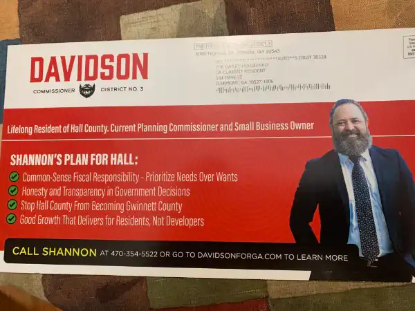 Shannon Davidson Flyer Planning Commission 2